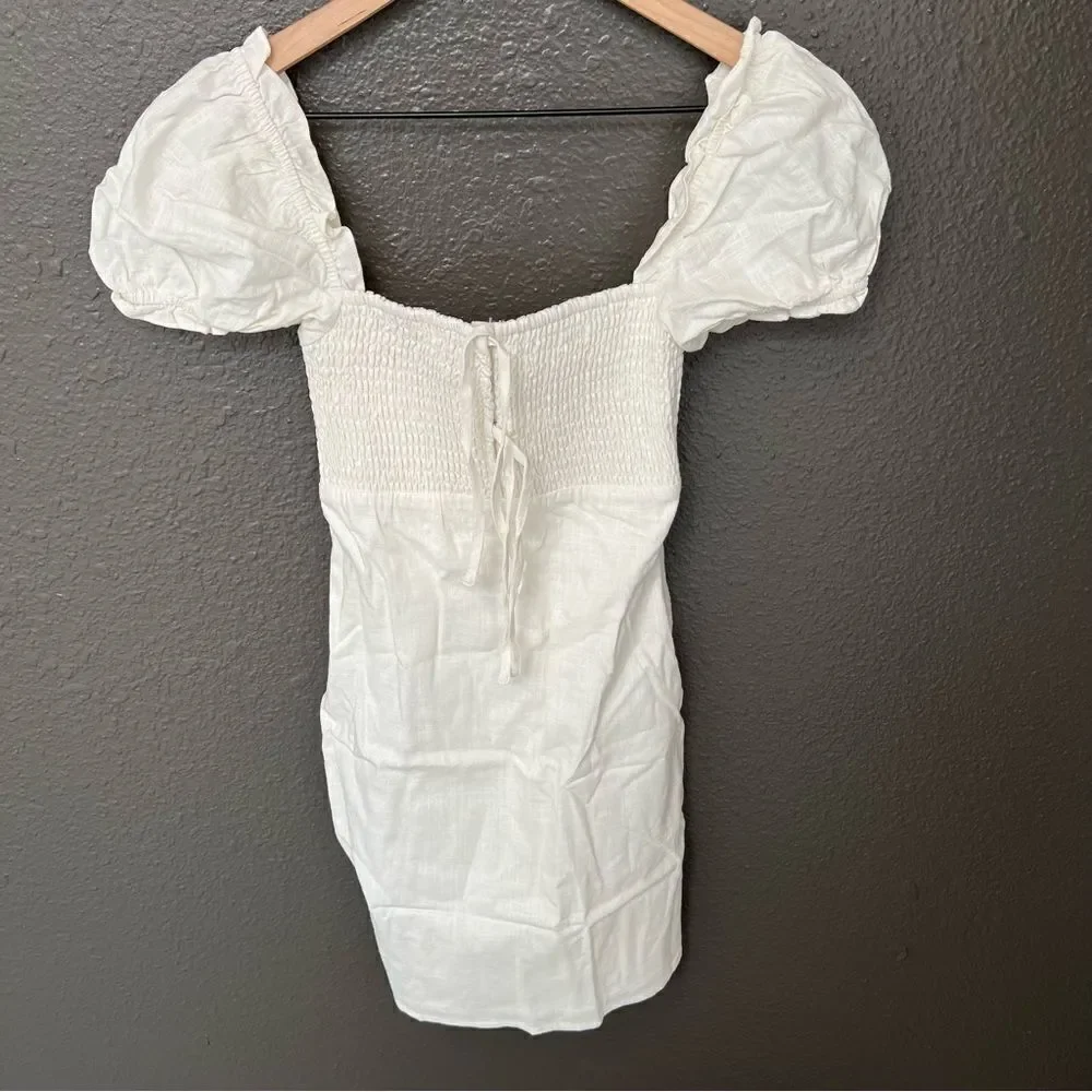 NWOT Revolve x ASTR The Label Nina Dress in Off White | Size XS